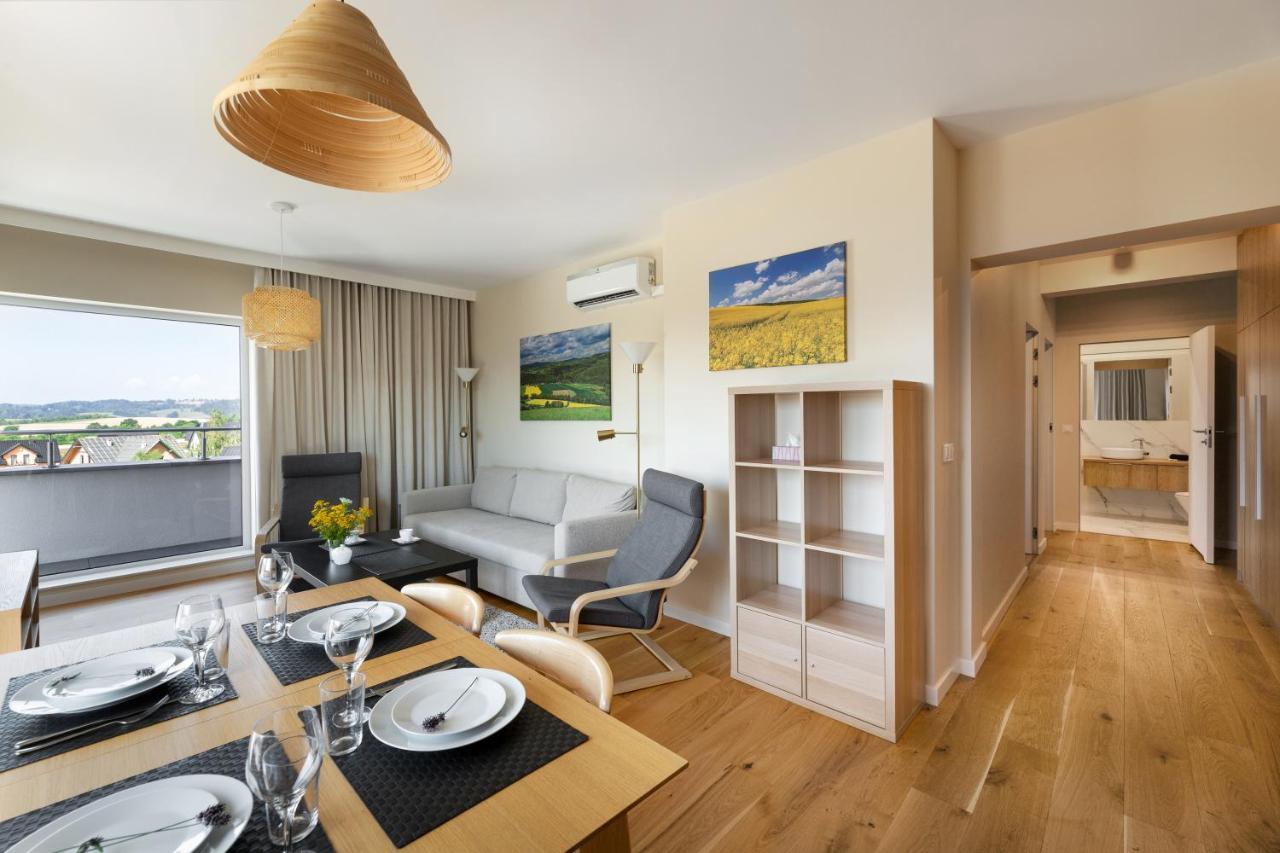 Apartament Widokowy - Penthouse Z Tarasem クドヴァ・ズドゥルイ エクステリア 写真