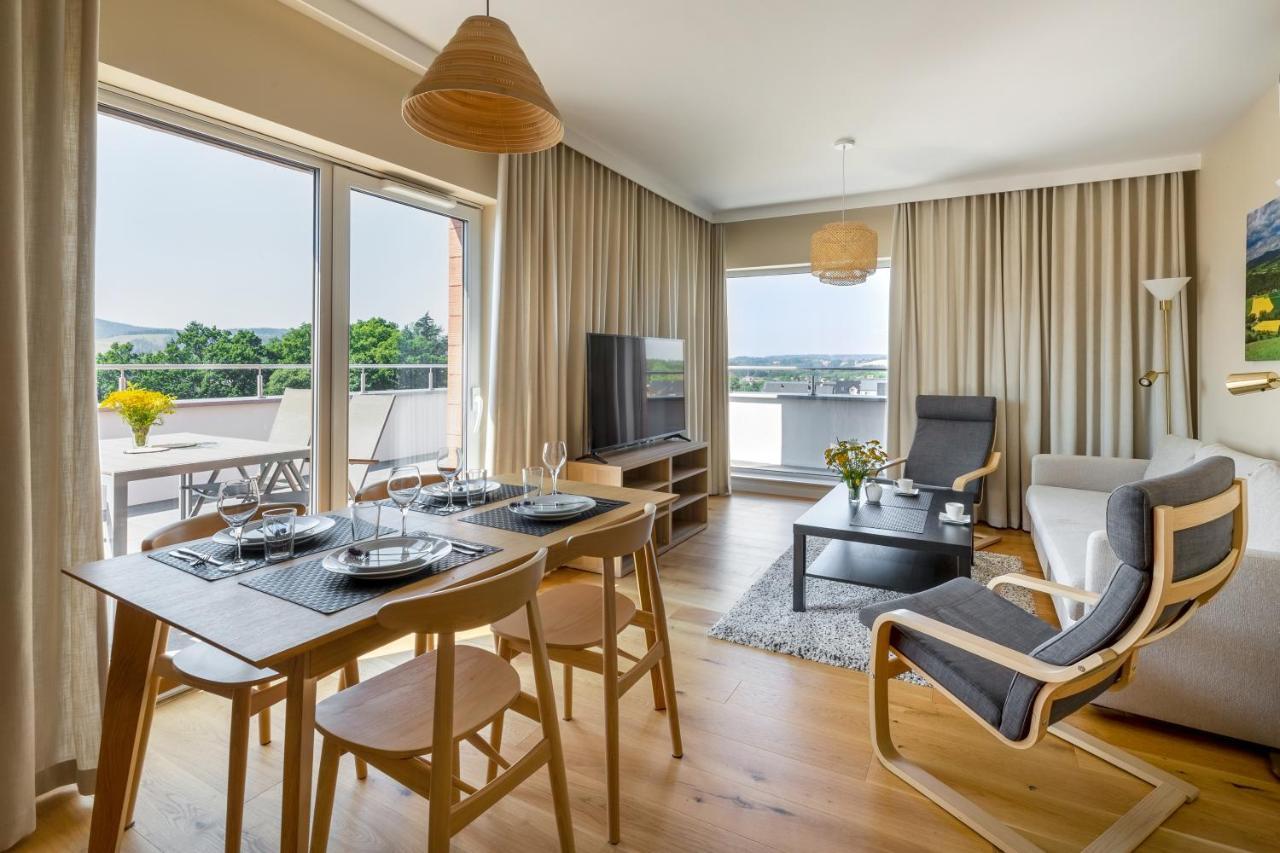 Apartament Widokowy - Penthouse Z Tarasem クドヴァ・ズドゥルイ エクステリア 写真